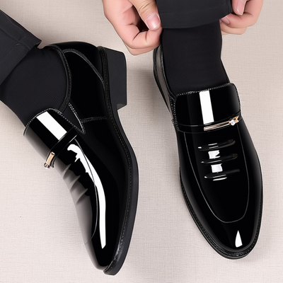 Chaussures pour hommes - Chaussures d'affaires de luxe - Cuir de haute qualité