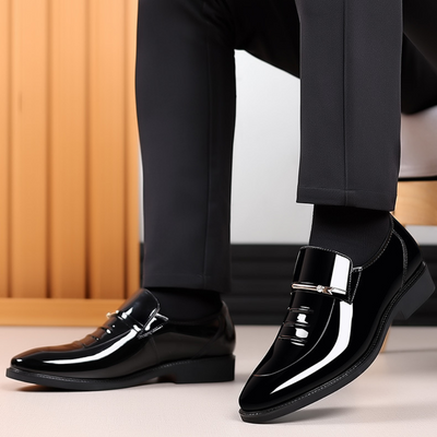 Chaussures pour hommes - Chaussures d'affaires de luxe - Cuir de haute qualité