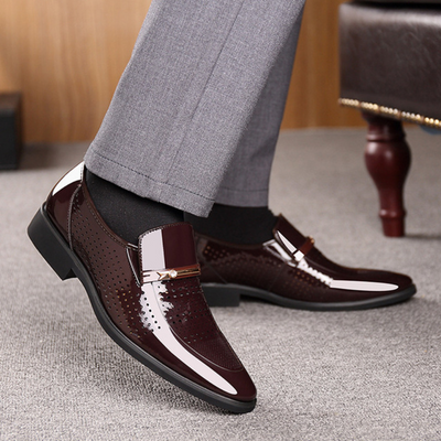 Chaussures pour hommes - Chaussures d'affaires de luxe - Cuir de haute qualité