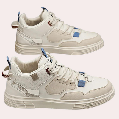 Baskets pour hommes - Cuir de haute qualité - Respirant et élégant