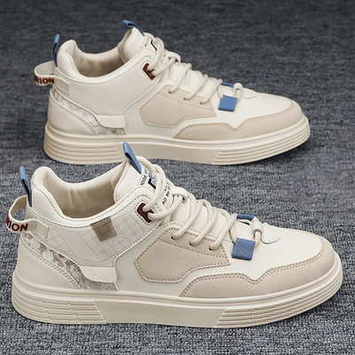 Baskets pour hommes - Cuir de haute qualité - Respirant et élégant