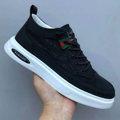 Mocassins pour hommes - Tige respirante - Confort décontracté - Noir