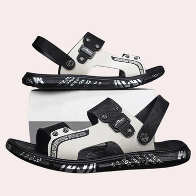 Sandales pour hommes en cuir - Confort de luxe - Ajustement léger