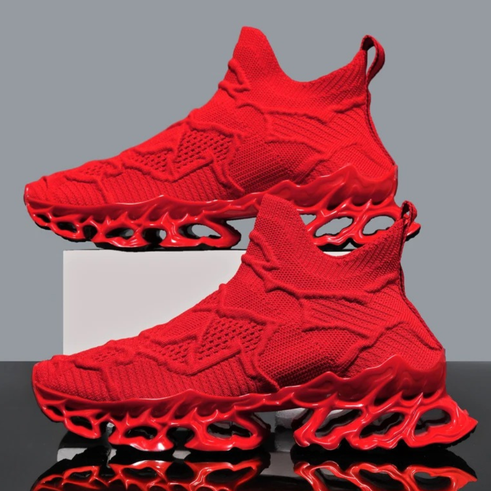 Baskets pour hommes - Tissu Flyknit respirant - Léger - Élégant