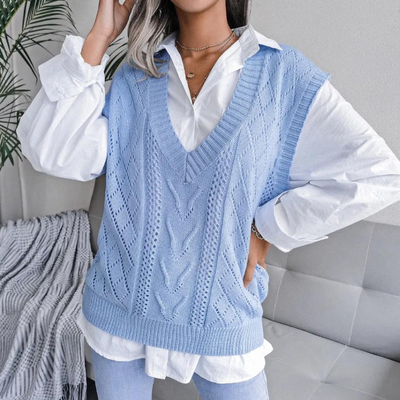 Noa  - Pull Femme Col V