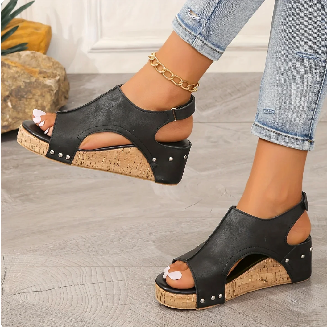 Chaussure en Cuir Confortable et Elégante