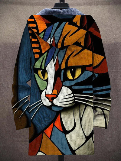 Luna - Cardigan chat automne femme