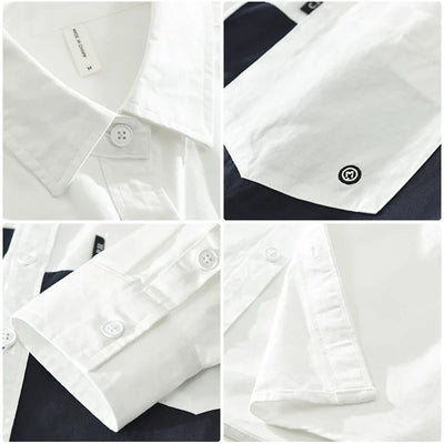 Khim - Chemise Patchwork - Moderne - Hommes