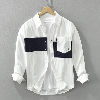 Khim - Chemise Patchwork - Moderne - Hommes
