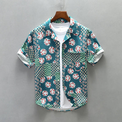 Forrest - Chemise décontractée imprimée - Coupe ample - Hommes