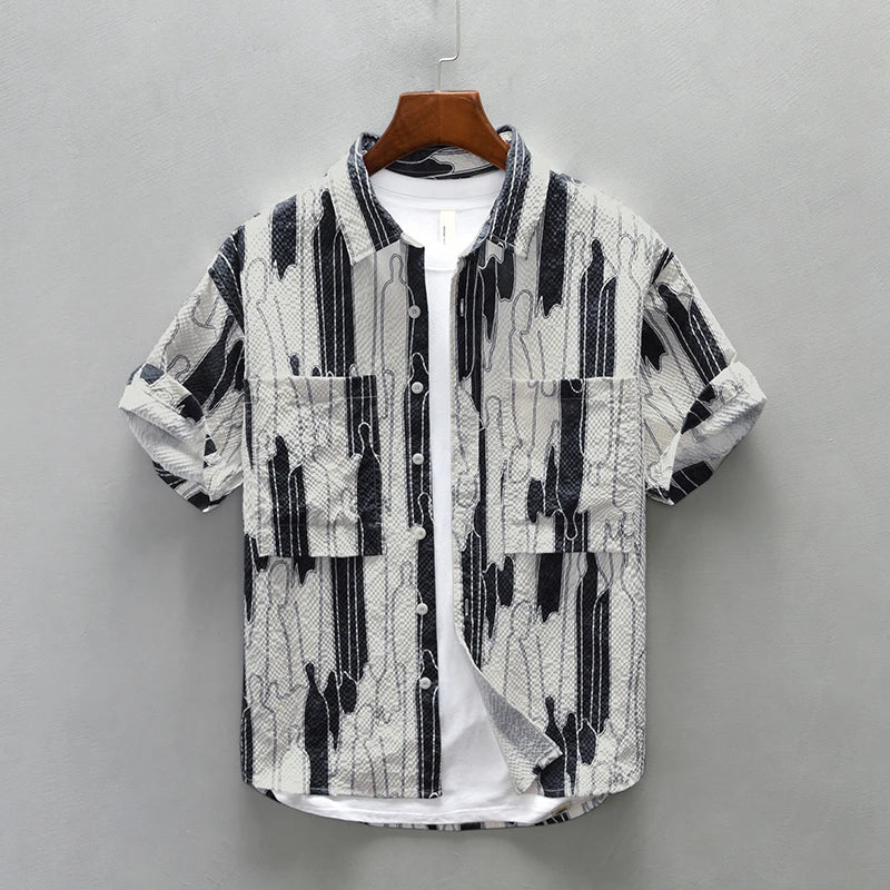 Grayson - Chemise Imprimée - Casual - Hommes
