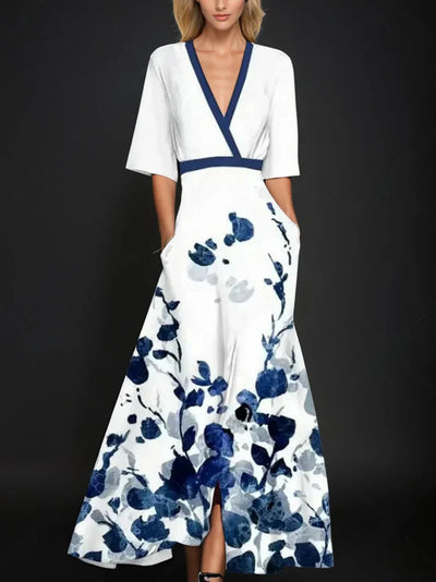Celia | Robe élégante avec imprimé floral