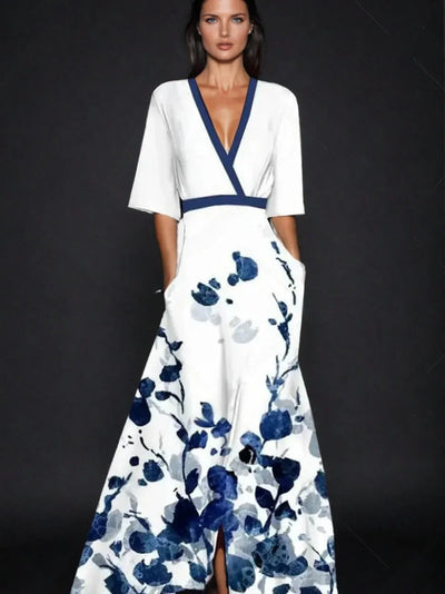Celia | Robe élégante avec imprimé floral