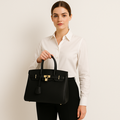 Élodie – Sac à Main en Cuir Véritable