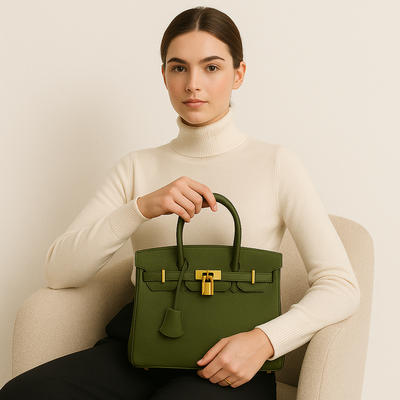 Élodie – Sac à Main en Cuir Véritable