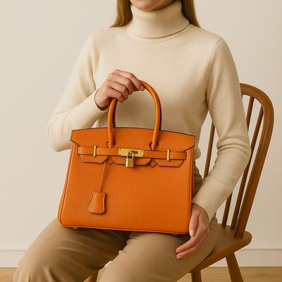 Élodie – Sac à Main en Cuir Véritable
