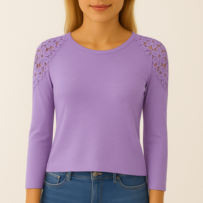 Sophie - Top en coton pour femme - Elégant et confortable