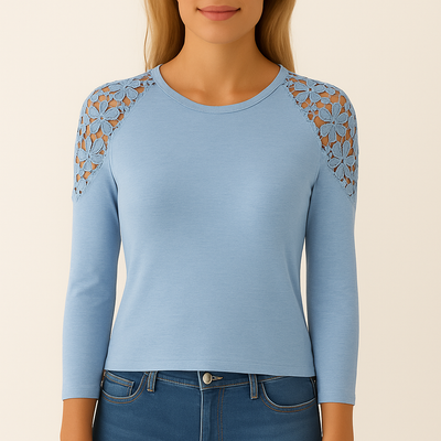 Sophie - Top en coton pour femme - Elégant et confortable