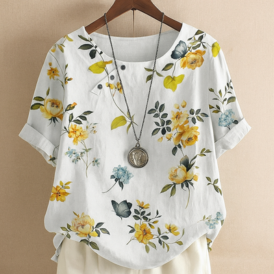 Lina - Blouse pour dames imprimée - Confortable