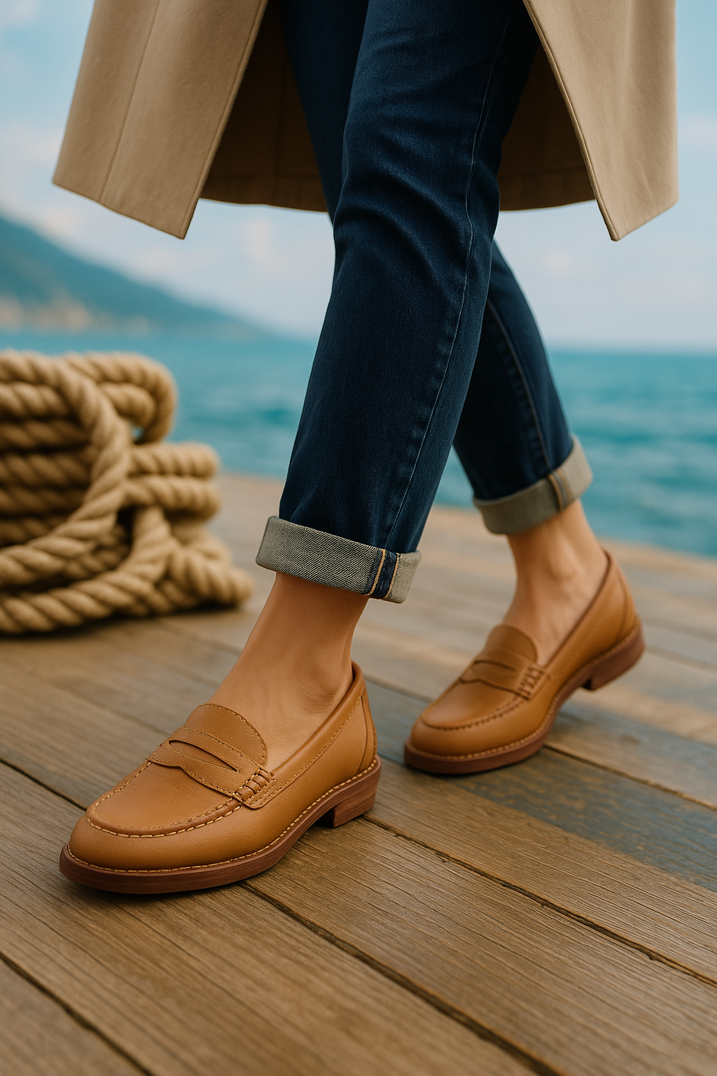 Élise - Mocassins Femme élégant