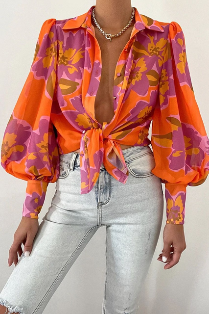 Ariane - Blouse En Lin Avec Style Bohème