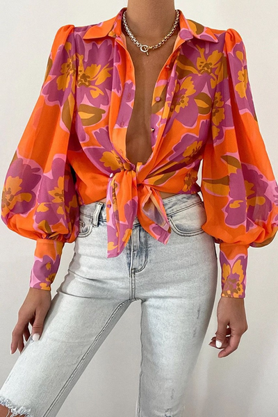 Ariane - Blouse En Lin Avec Style Bohème