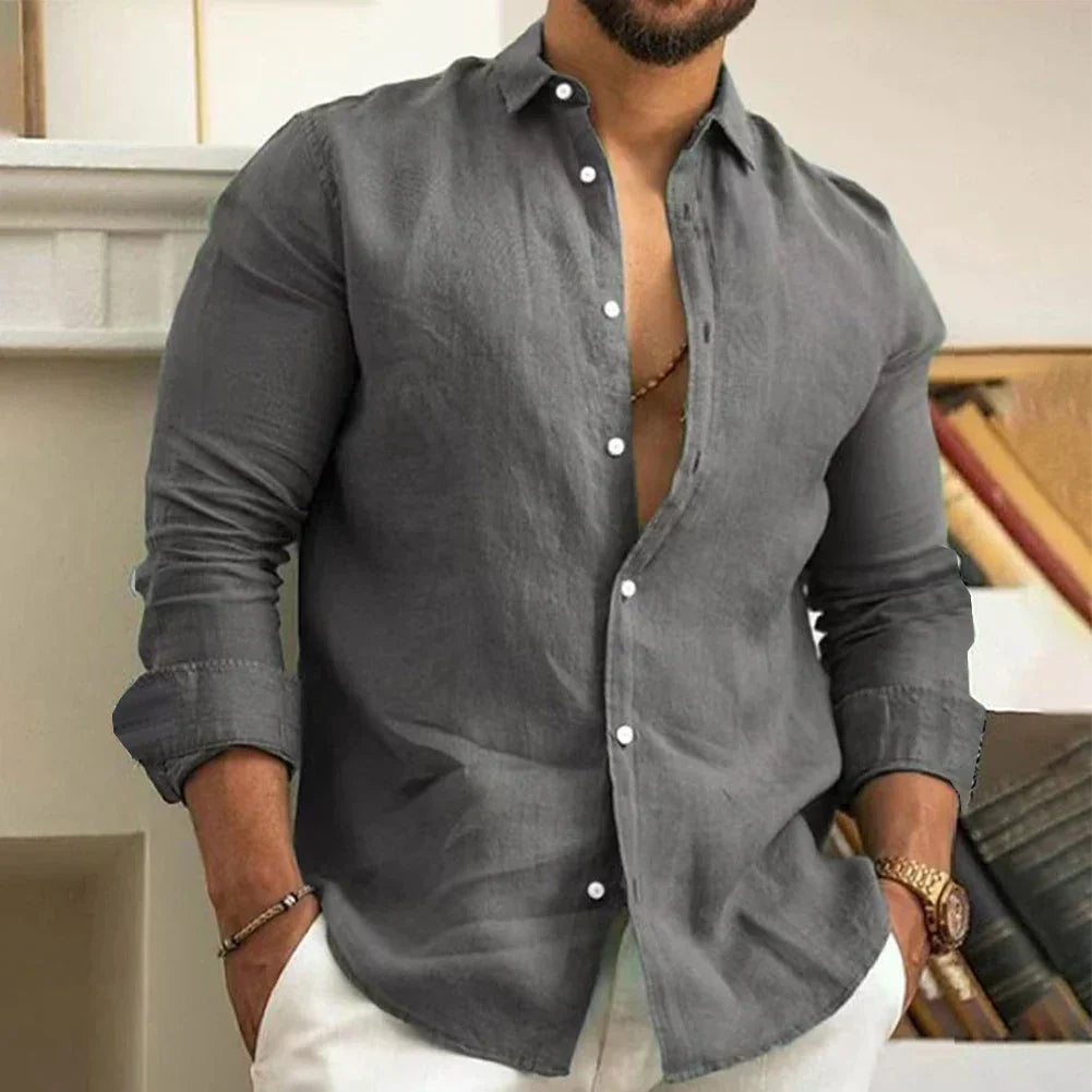 Julian - Chemise en Lin - Intemporel - Hommes