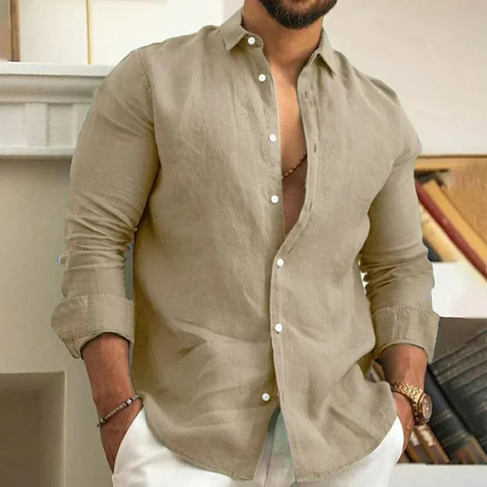 Julian - Chemise en Lin - Intemporel - Hommes