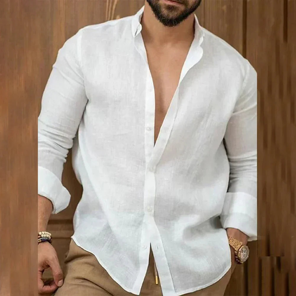 Julian - Chemise en Lin - Intemporel - Hommes
