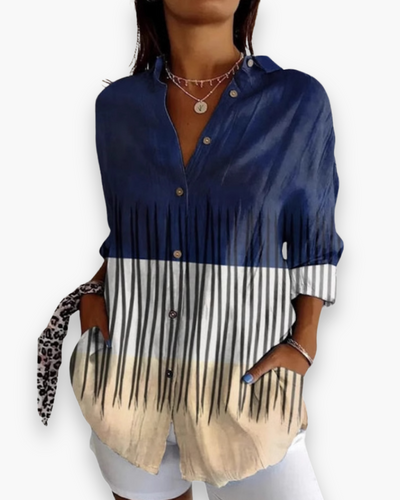 Chemisier imprimé chic femme | Style raffiné