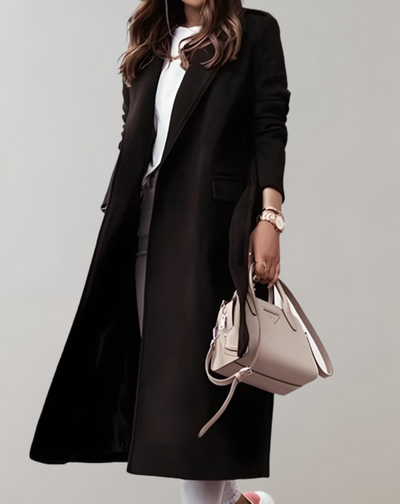 Hélène – Manteau Oversize Élégant Avec Ceinture Pour Une Allure Sophistiquée