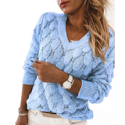 Lena | Pull à col en V