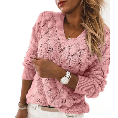 Lena | Pull à col en V