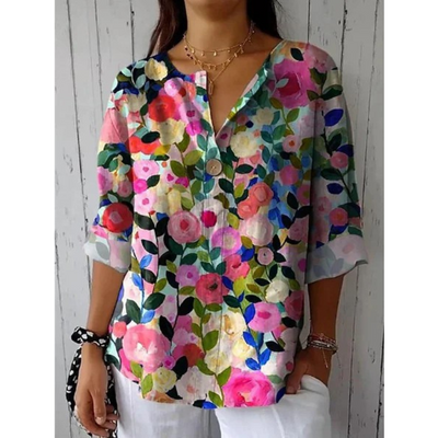 Arlene | Blouse élégante avec imprimé floral