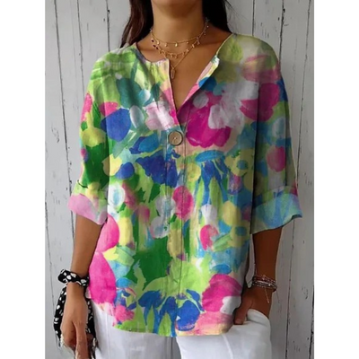 Arlene | Blouse élégante avec imprimé floral