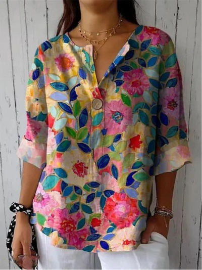Arlene | Blouse élégante avec imprimé floral