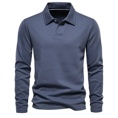 Karsten - Polo à Manches Longues - Style Intemporel - Hommes