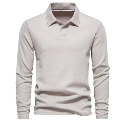 Karsten - Polo à Manches Longues - Style Intemporel - Hommes
