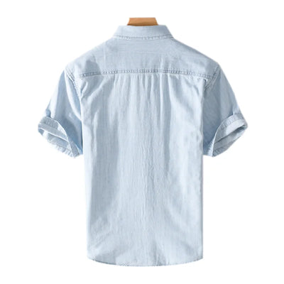 Gerolf - Chemise en denim - Décontractée - Hommes