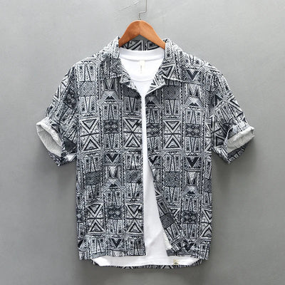 Jonah - Chemise Imprimée Numériquement - Coupe Décontractée - Hommes
