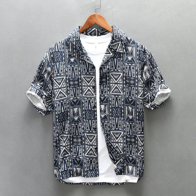 Jonah - Chemise Imprimée Numériquement - Coupe Décontractée - Hommes
