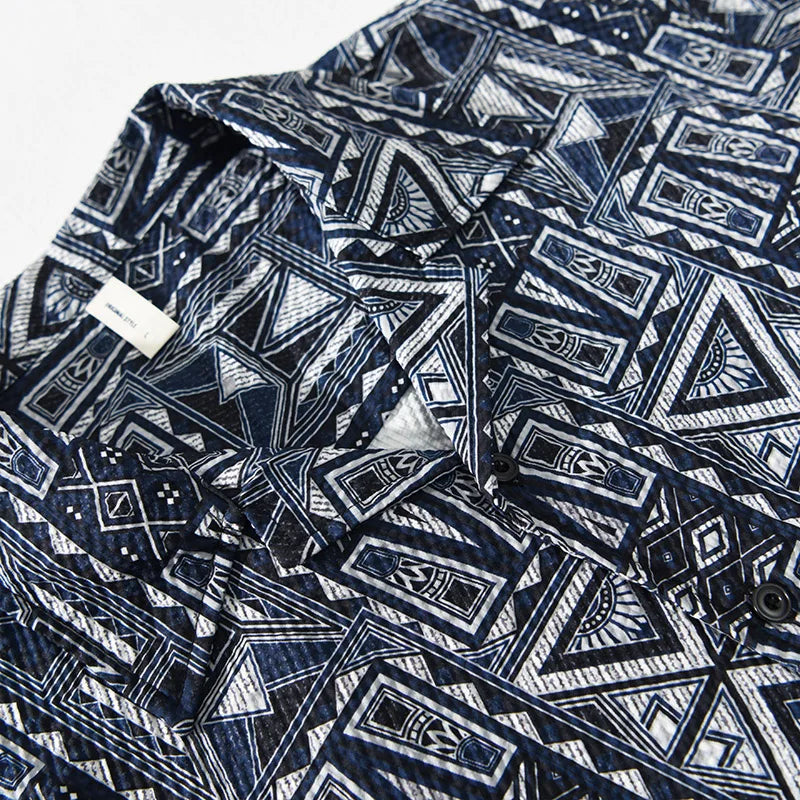 Jonah - Chemise Imprimée Numériquement - Coupe Décontractée - Hommes