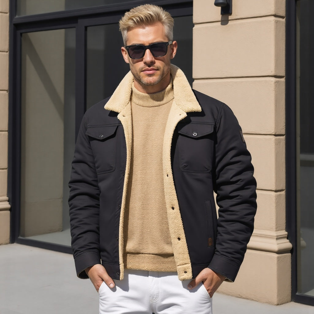 Stéphane - Manteau homme vintage