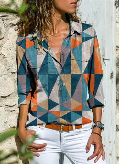 Séverine - Blouse Joyeuse Avec Coupe Ludique