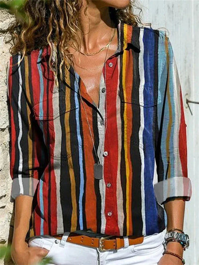 Séverine - Blouse Joyeuse Avec Coupe Ludique