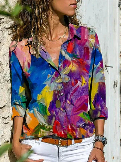 Séverine - Blouse Joyeuse Avec Coupe Ludique