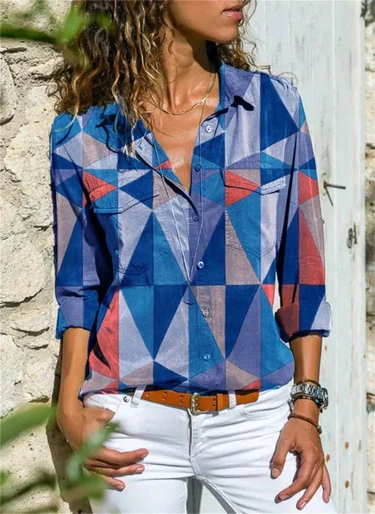 Séverine - Blouse Joyeuse Avec Coupe Ludique