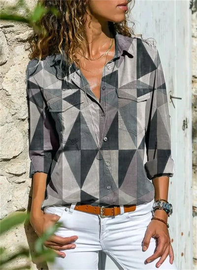 Séverine - Blouse Joyeuse Avec Coupe Ludique