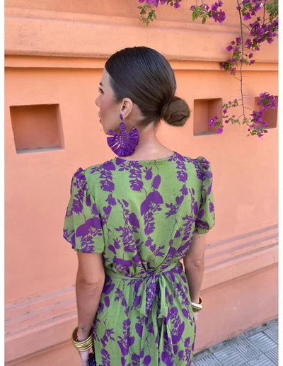 Hariette | Robe à fleurs raffinée