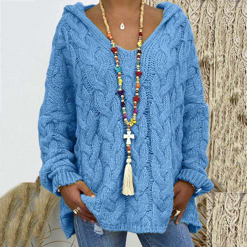 Nora - Pull doux col roulé automne femme